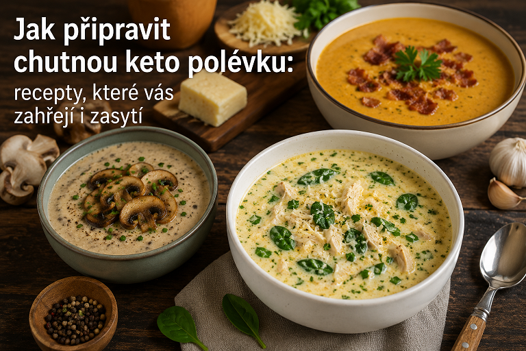 Jak připravit chutnou keto polévku: recepty, které vás zahřejí i zasytí